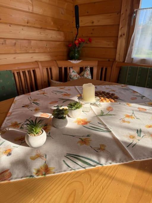 Cozy I Blockhuette Im Nationalpark I Ferienwohnung نويغايشيناو المظهر الخارجي الصورة